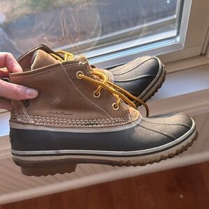 Eddie Bauer woman’s duck boots